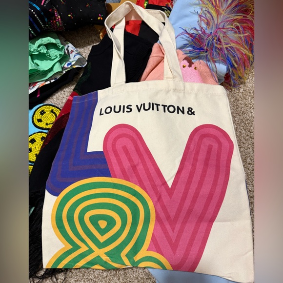 Louis Vuitton Shenzhen 2021 Eco Canvas Tote Bag Exhibition Limited Edition - Picture 3 of 4
